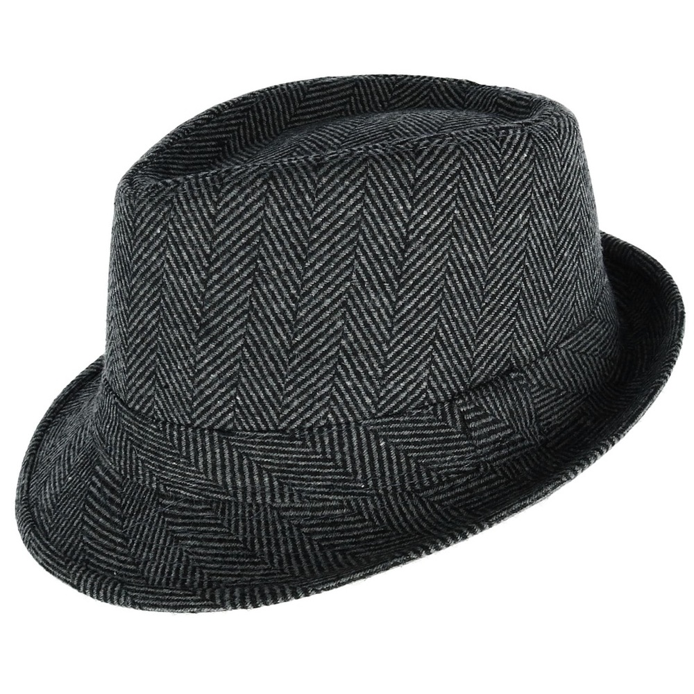 H&M Casual Tweed Fedora Hat
